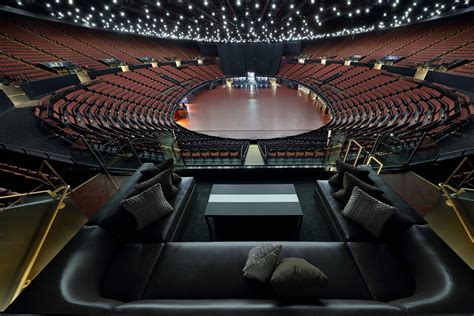 Kia forum layout. The seating chart consists of the following: 1. The upper bowl, dotted with box seats (opened, to create a more theatrical feel.) 2. The lower bowl, which boasts the popular Senate Seating on either side. 3. The floor seating, spanning approximately 3/4 of the venue floor. 4. 