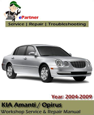 Kia opirus amanti 2004 2009 service repair manual. - Beyond belief the ultimate mind power manual.