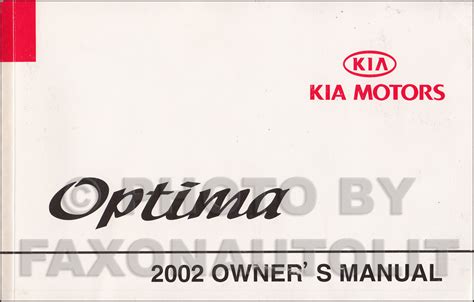 Kia optima 2002 repair service manual. - Yorkshire wolds way national trail guides.
