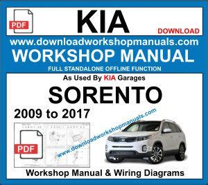 Kia sorento 2004 2009 workshop service manual repair. - Yamaha vmax ox66 250 manuel de réparation.