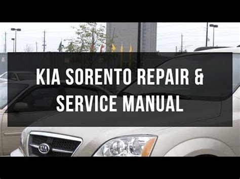 Kia sorento v6 3 5l 2006 oem factory shop service repair manual fsm. - Auditing a practical approach wiley solutions.