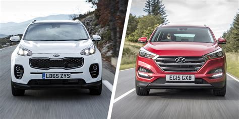 Kia sportage vs hyundai tucson. The 2019 Hyundai Tucson and 2020 Kia Sportage are like two peas in a pod in the crowded compact crossover SUV segment, boasting segment-best warranties and respectable build quality and resale values. 
