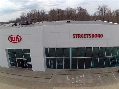 Kia streetsboro. About. Ratings & Reviews. Address. 835 CLASSIC DR, Streetsboro, OH 44241. 0 miles away. Phone. (234) 296-6598. Hours of Operation. Monday. 9:00 AM - 8:00 … 