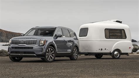 Kia telluride towing capacity. 5. SX Prestige: The top-of-the-line SX Prestige trim also boasts a towing capacity of up to 5,000 pounds when properly equipped. Towing Packages. In addition to the standard towing capacity, Kia offers optional towing packages for the 2022 Telluride. These packages may include upgrades such as a trailer hitch, wiring harness, transmission … 