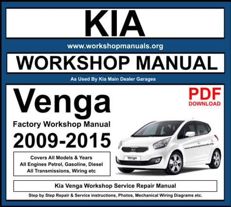 Kia venga 2010 workshop service repair manual download. - Linde h50d repair and parts manual.