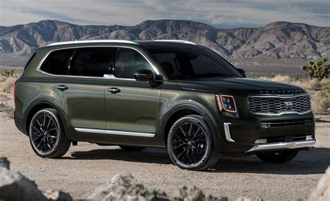Price: The 2021 Kia Telluride starts at $31,990. The Kia Telluride debuted just last year, marking the brand’s biggest and most ambitious SUV yet. This 3-row midsize crossover arrived looking to .... 