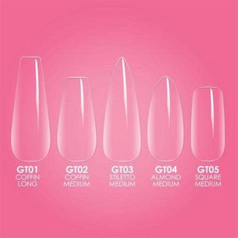 Kiara Sky Gelly Tips Starter Kit Short (Coffin Medium)