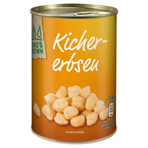 Kichererbsen kalorien dose aldi