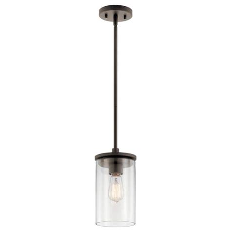 Kichler Lighting 43996OZ Crosby Mini Pendant Olde Bronze - eBay