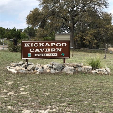 Kickapoo cavern state park. Parks charge a daily entrance fee in addition to any facility fees, unless otherwise stated. Purchase a Texas State Park Pass to enjoy free entry to more than 80 state parks for you and your guests for one year. You may bring pets to most state parks, but they cannot enter Texas State Park buildings. Learn about rules for pets at state parks. 