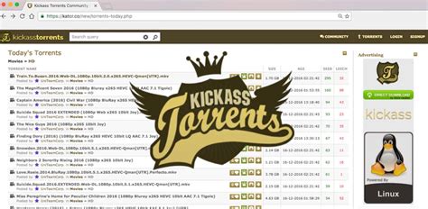 We've searched the web and found tons of of the best torrent and torrents sites like Kickasstorrents. Take a look and discover more websites that are alternatives to Kickasstorrents. Displaying 1 to 10 of 500 alternatives to Kickasstorrents. (Updated ...