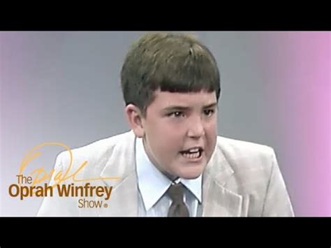 Kid preaching on oprah