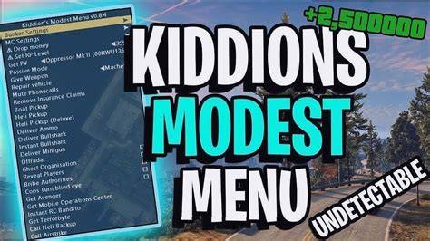 Kiddions Mod Menu release kiddions