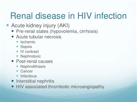 Kidney Disease in HIV Infection. - Abstract - Europe PMC