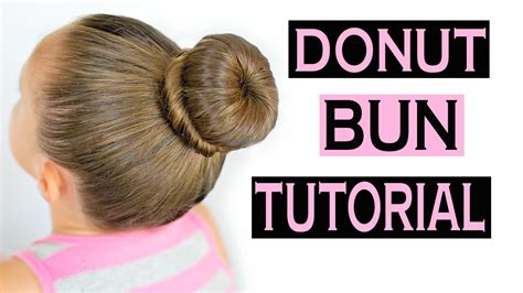 Kids’ hair: How to do a donut bun - YouTube