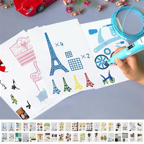 Kids 3D Pen Necessary Help 3D Printing Pen Graffiti Board Template Copy