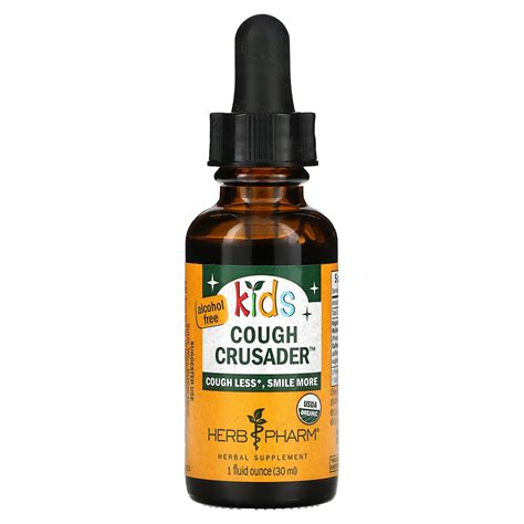 Kids Cough Crusader, Herb Pharm