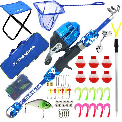 Kids Fishing Rod and Reel Combo, Telescopic Fishing Pole …