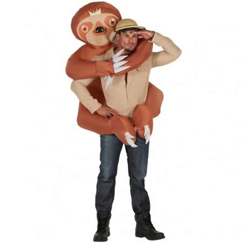 Kids Inflatable Sloth Hugger Mugger Costume - Morphsuits