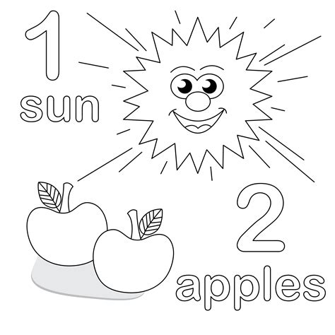 Kids Learning Coloring Pages