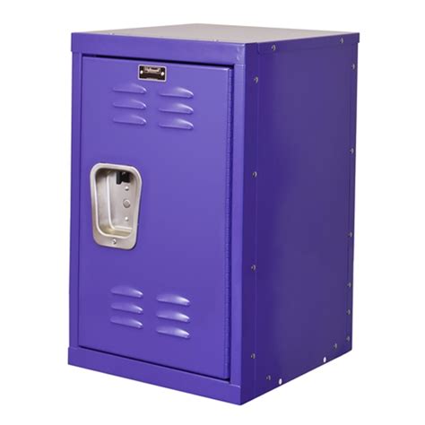 Kids Mini Locker - Purple - Hallowell