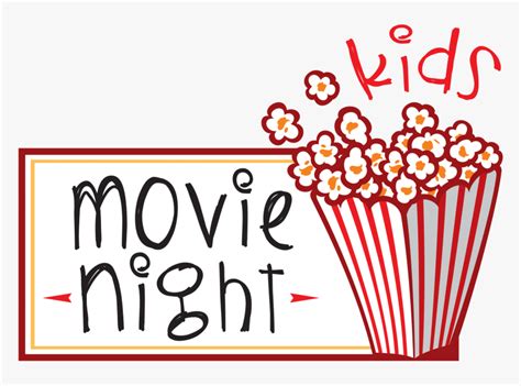 Kids Movie Night, HD Png Download - kindpng