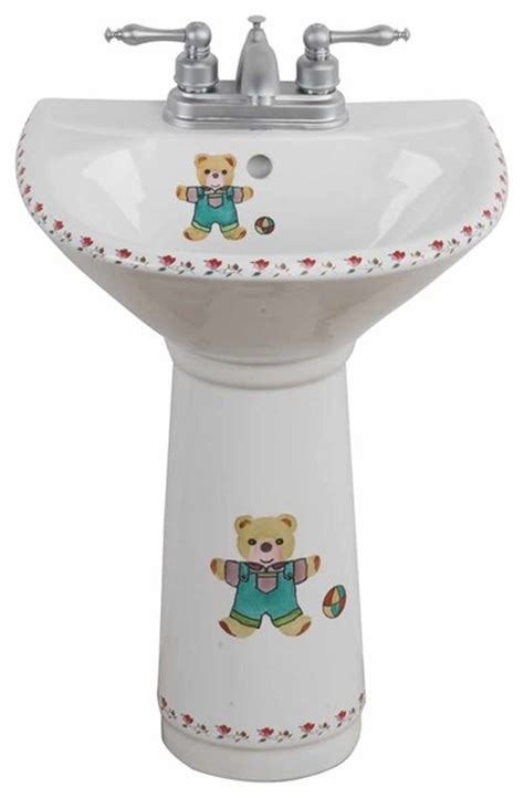 Kids Pedestal and Console Sinks Child Height Sinks