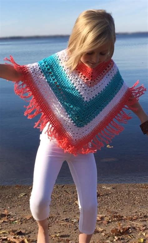 Kids Poncho - Etsy UK