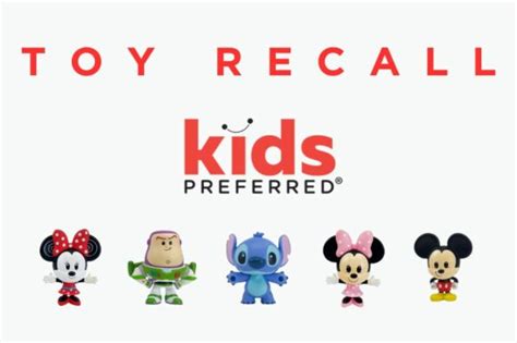 Kids Preferred Recalls Disney Character Figurines Over Choking Risks