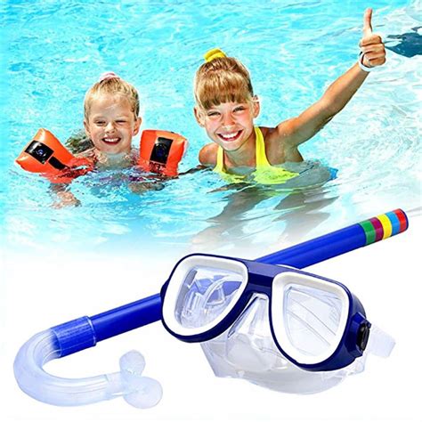 Kids Snorkel Set Dry Top Snorkel Mask for Kids with …