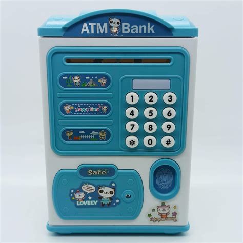 Kids atm piggy bank. ATM Piggy Bank for Real Money-Teaching Financial Responsibility to Kids, A Bank for Kids Above 3 Years-Combines Fun, … 