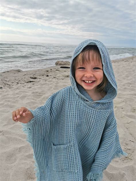 Kids beach poncho Etsy