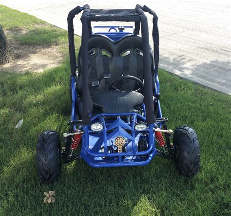 Kids go karts for sale near me. TRAILMASTER Mid XRX/R - Deluxe Go Kart Buggy With Reverse , Full roll cage and safety harness, Ages 10 and up, 196 CC Electric start. Trailmaster. $2,249.00 $2,649.00. In Stock. Gift Idea 5% Off. Trailmaster Blazer 200R Go Kart Youth Go Kart. Ages 10 and up, Mid size Kids cart, Body Kit with reverse. 