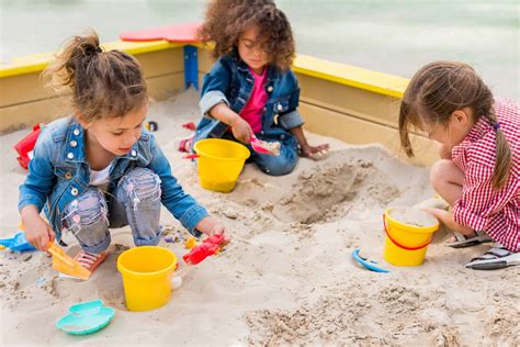 Kids in a sandbox. INFANS Kids Sandbox with Canopy and Cover, Rear Wheels, Wooden Cedar Cabana Sandbox for Outdoor Backyard Play Home Lawn Garden Beach Children Outdoor … 