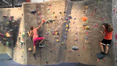 Kids rock climbing alexandria.  Did the basic wall and enjoyed it.  Wi...