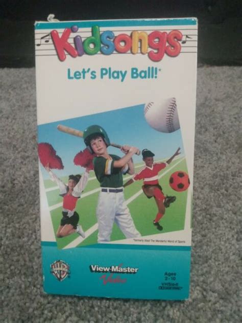 Kidsongs let's play ball vhs. Cheer for the runners as they race for the finish line and share the excitement as teh Kidsongs Kids go sailing and surfing. You'll enjoy this fun-filled kids' world of sports! Kidsongs: Let's Play Ball (DVD) 