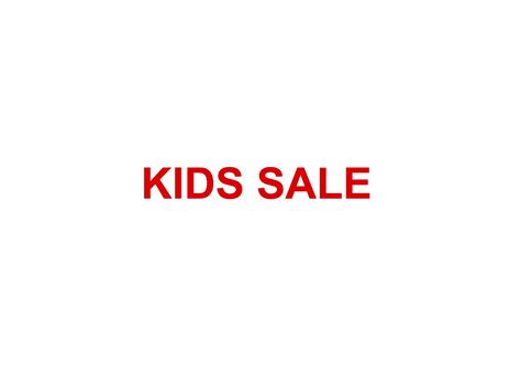 Kidssale. Things To Know About Kidssale. 