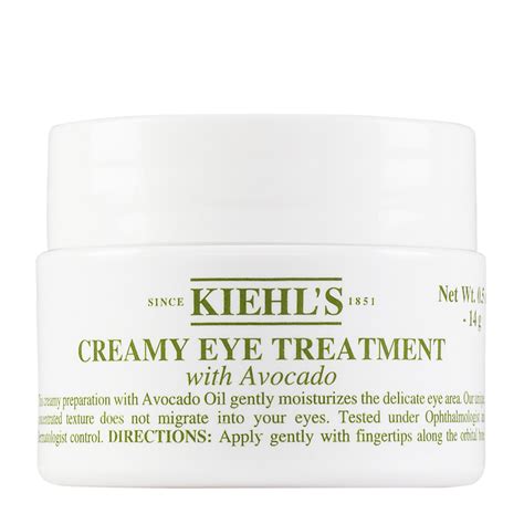 Kiehls avo eye cream. Powerful Wrinkle Reducing Cream is another excellent anti-aging eye cream heavy-hitter. This super potent formula, with copper PCA, calcium PCA, and glycerin, helps reduce the appearance of fine lines and wrinkles over time. It’s also clinically-tested to improve skin elasticity by 32%.*. 