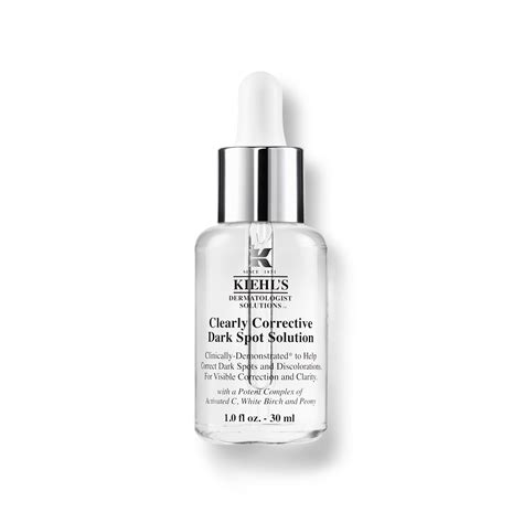 Kiehls dark spot. A gentle Triple Acid facial peel specifically formulated with AHA, BHA and PHA to reduce pores, smooth skin texture, and boost radiance. S$ 88.00. One size available. 30 ml. Diminish dark spots for visibly clearer skin with our skincare for dark spots and skin discolorations. Try our formulas for brighter, healthy-looking skin. 