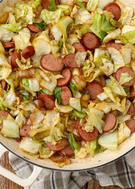 Kielbasa and Cabbage