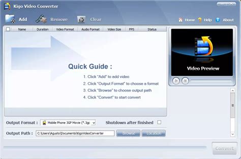Kigo Video Converter for Windows
