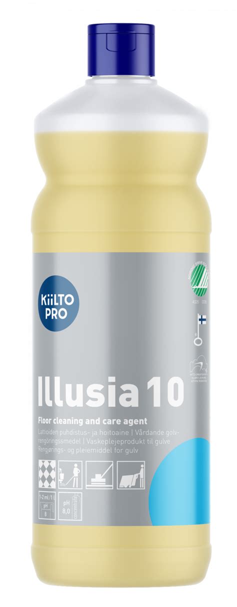 Kiilto Illusia 10 lattioiden puhdistus- ja hoitoaine