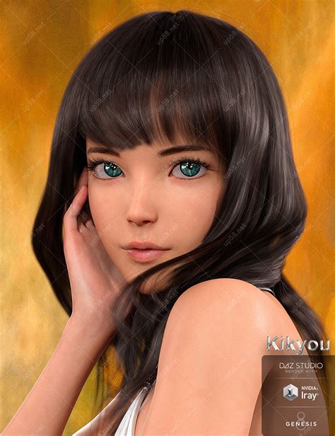 Kikyou for Genesis 8 Female 3D Models and 3D Software by Daz 3D