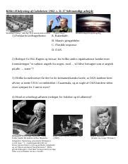 Kilder til belysning af cubakrisen 1962. - Solution manual introduction to operations research 7th.