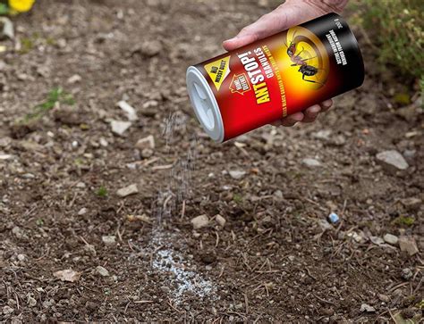 Kill ants in yard. Apply spray around the mound in a 6-10 ft circle to control foragers. Allow application to dry before moving onto next step. Mix 1-2 gallons of insecticide solution according to the product label in the 5-gallon bucket. Moving quickly, use dowel or broom handle to poke a hole down through the apex of the mound. 