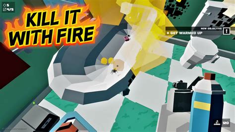 Kill it with fire level 1 objectives.  First Contact is the first level in Kill It With Fi...
