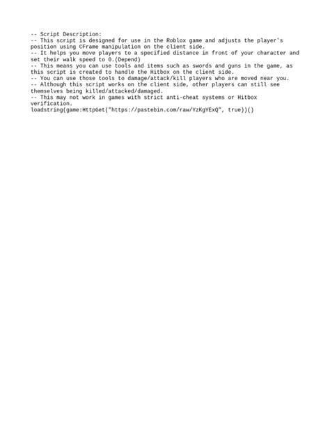 Kill tool script.  Please Login to add a comment.  Roblox Kill All Script Guide This script i...