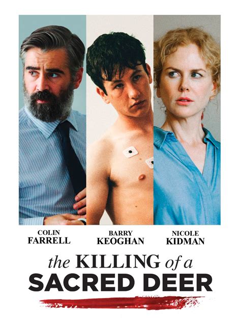 Killing of a sacred deer. 3 Nov 2017 ... Film of the week: The Killing of a Sacred Deer replays Greek tragedy as modernist guignol. Colin Farrell's doctor tries on the punishments of ... 