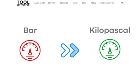 Kilopascal to Bar Converter Math Tools.