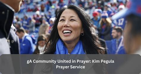 Kim pegula prayer service. Jun 16, 2022 ... We ask that you keep Kim and our family in your prayers and ask that you respect our need for privacy.” A figure close to the Pegula family has ... 